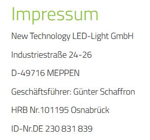 Impressum led-g9.de.ntligm.de